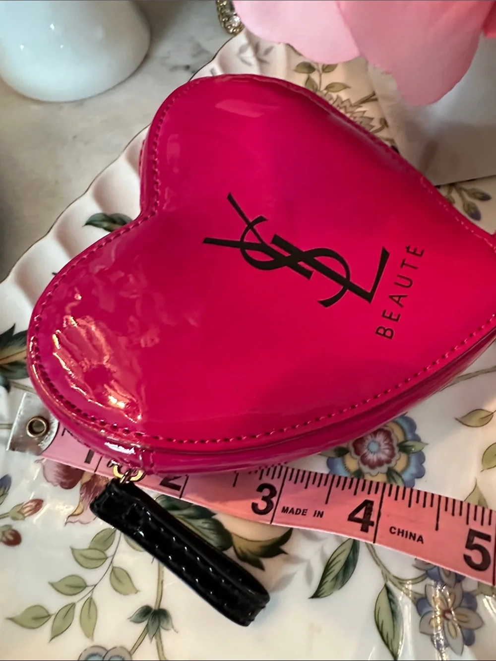 Yves Saint Laurent heart shaped